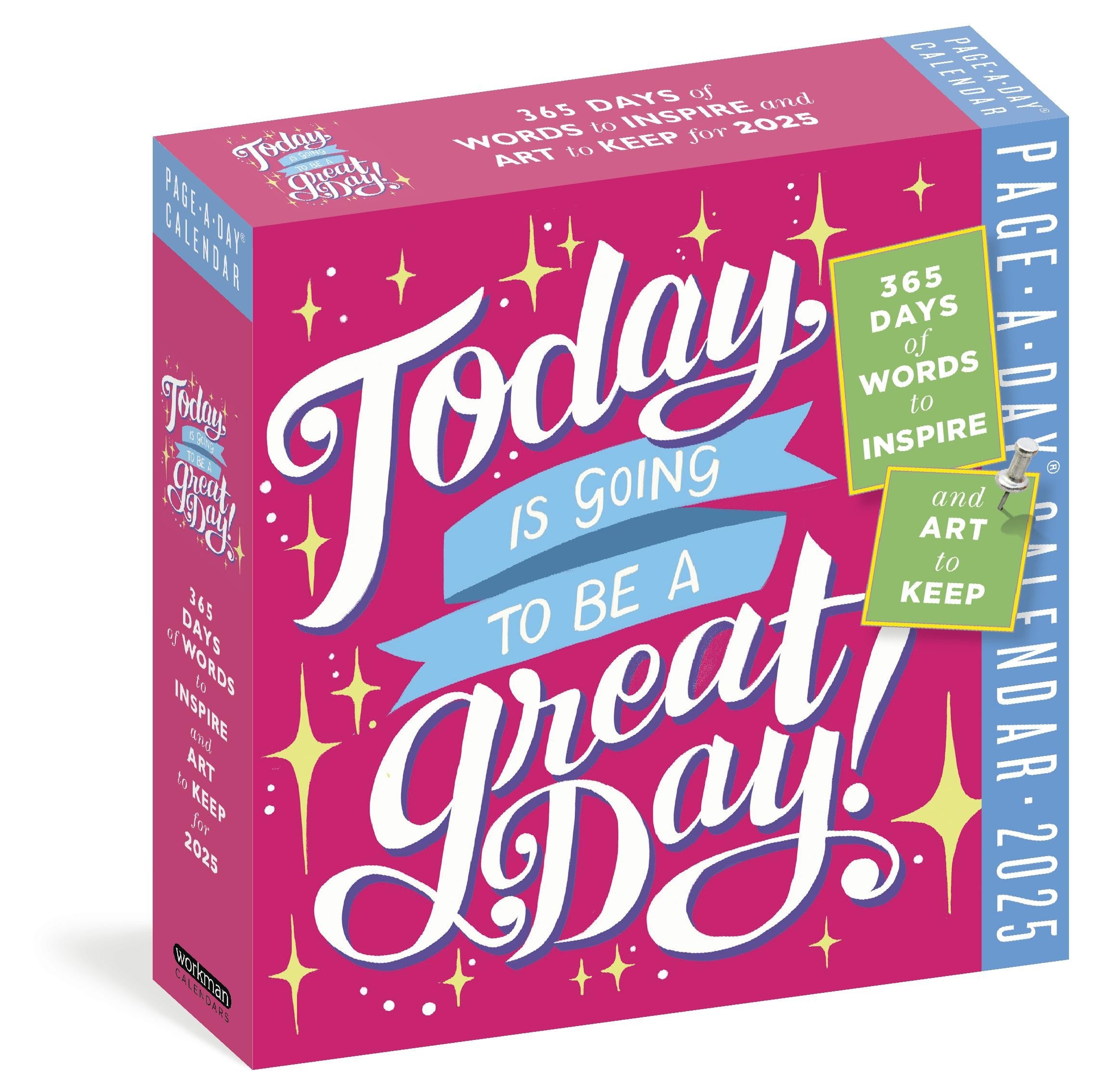 Today Is Going to Be a Great Day PageADay® Calendar 2025