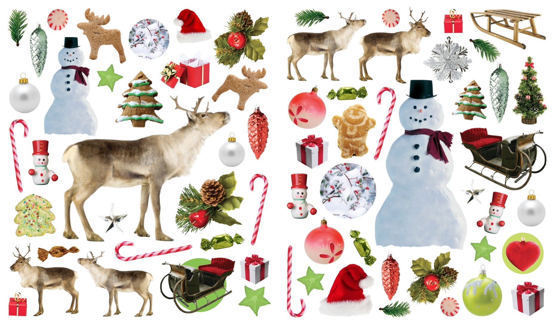 Eyelike Stickers: Christmas – Page-A-Day