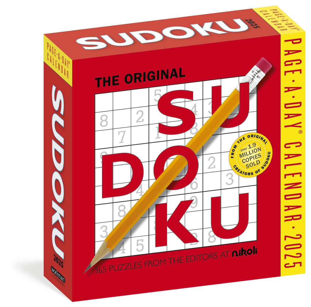 Original Sudoku PageADay® Calendar 2025