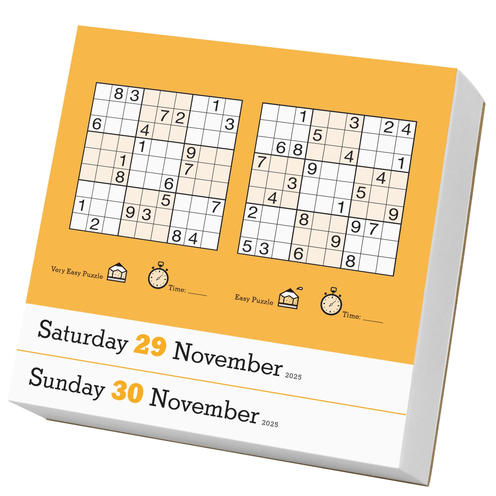 Original Sudoku PageADay® Calendar 2025