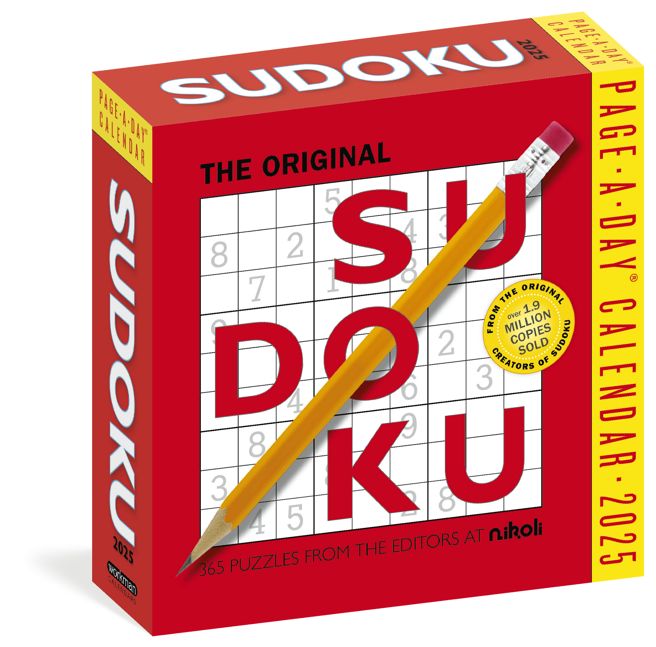 Original Sudoku PageADay® Calendar 2025