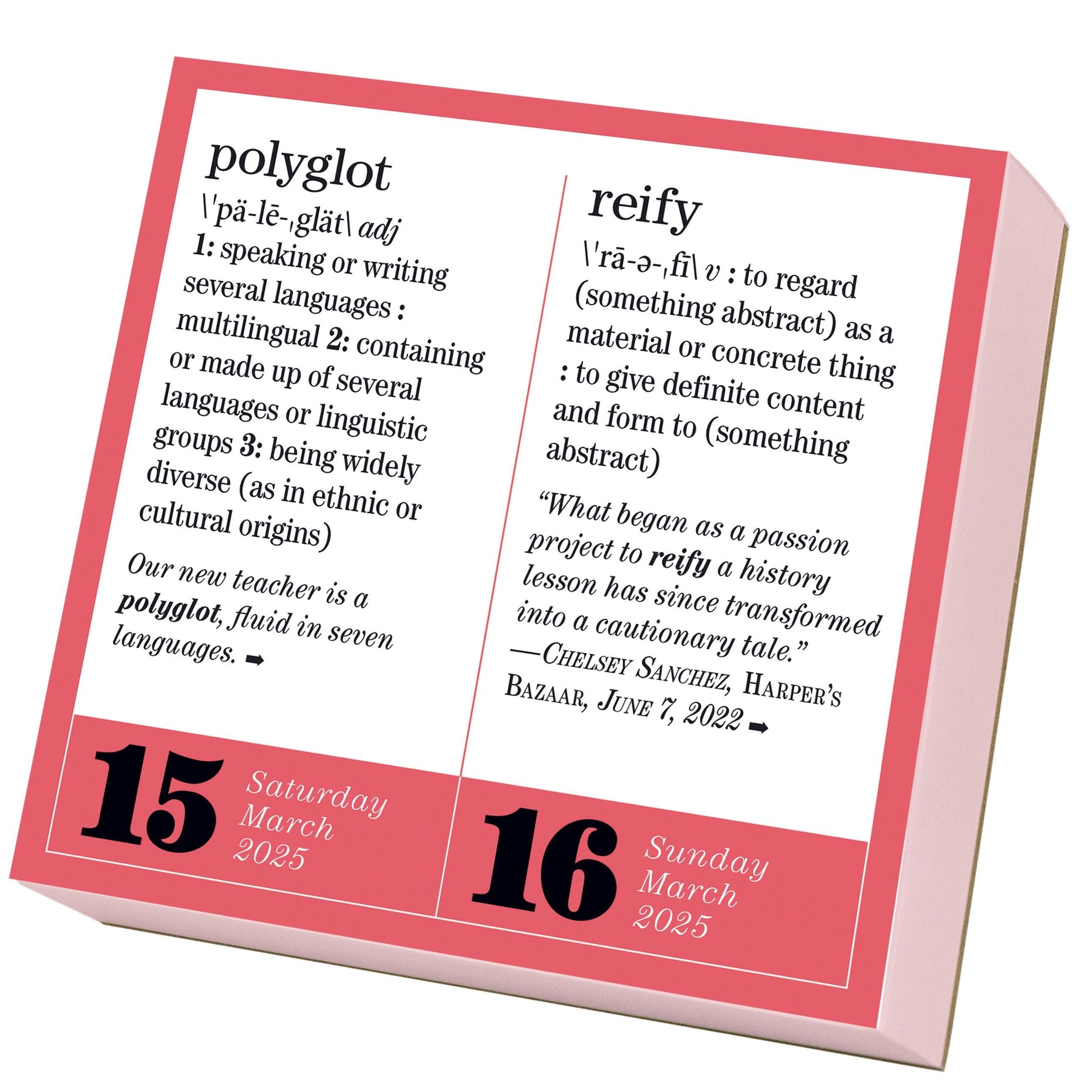 365 New WordsAYear PageADay® Calendar 2025