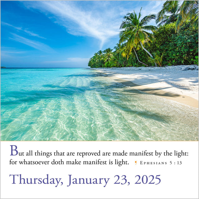 365 Bible VersesAYear PageADay® Calendar 2025