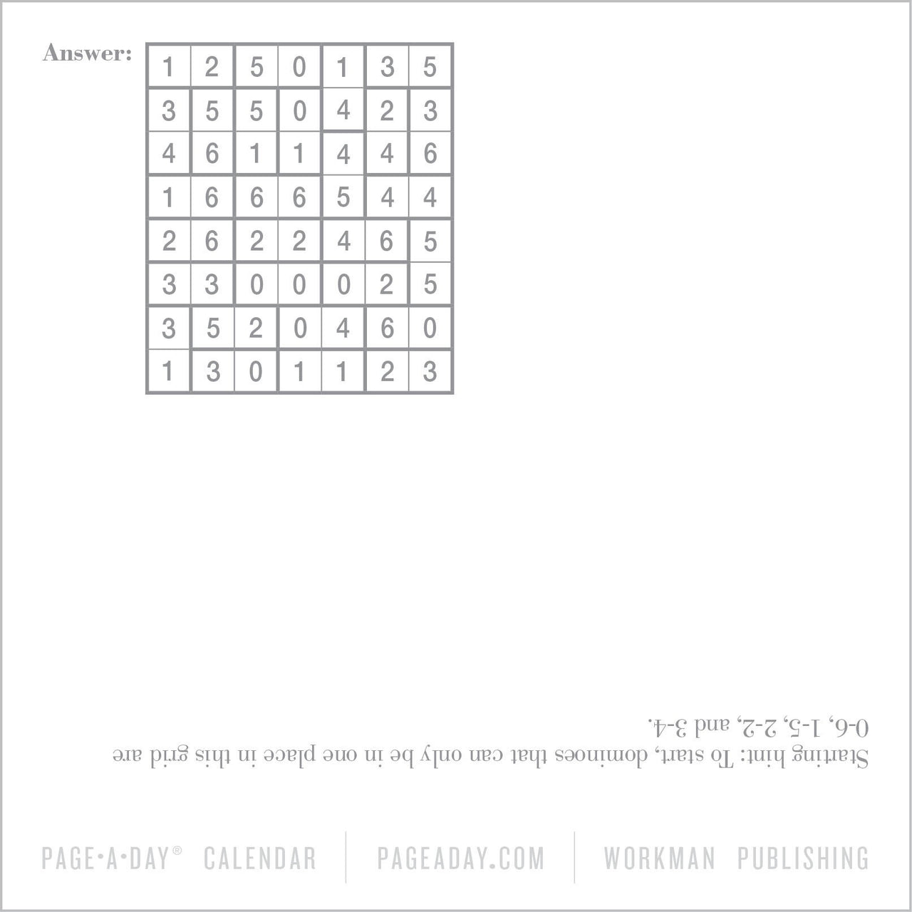 Mensa® 365 Brain Puzzlers PageADay® Calendar 2025