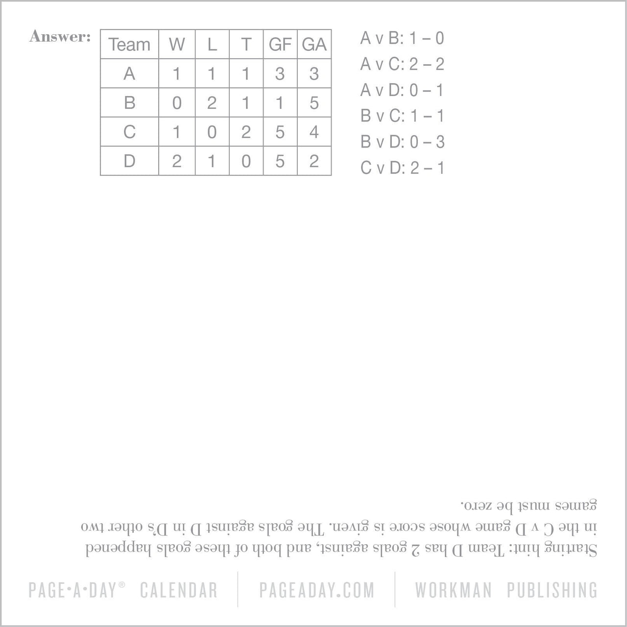 Mensa® 365 Brain Puzzlers PageADay® Calendar 2025