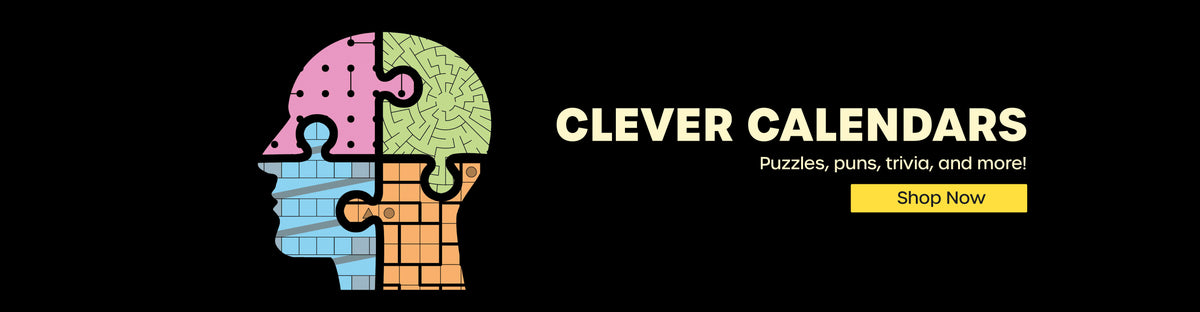 Brainy, smart calendars are here! Trivia, puzzles, and more!