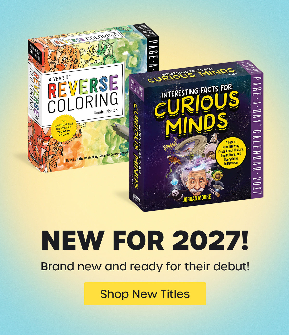 New 2027 Calendars!